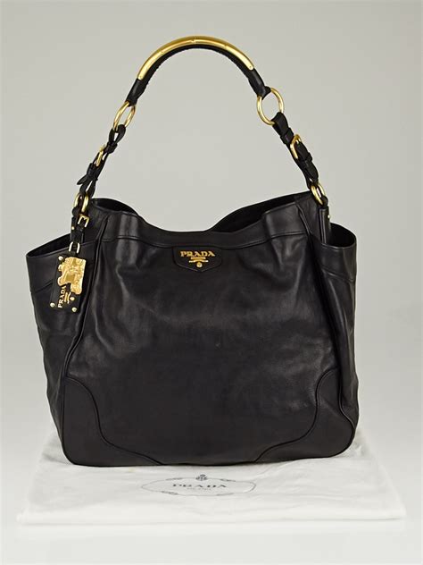 Prada vitello daino leather